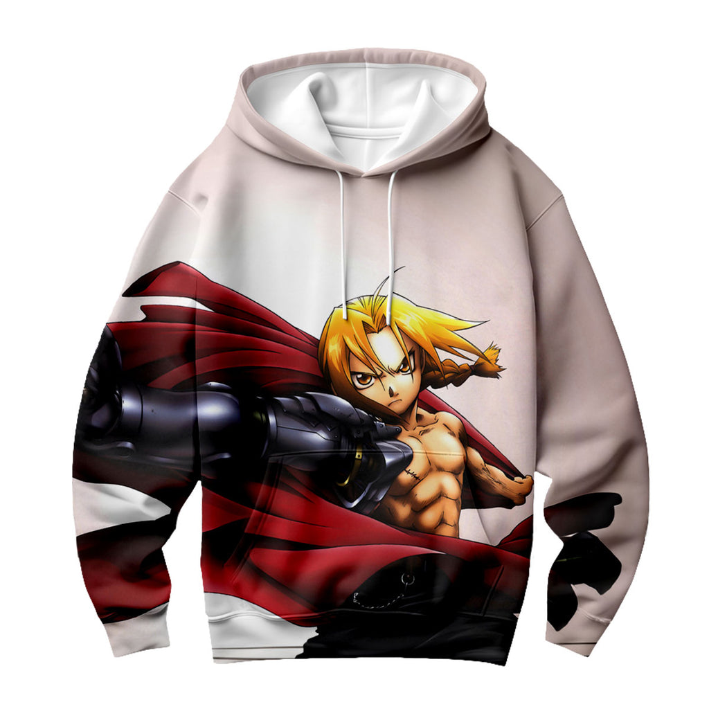 Fullmetal Alchemist Ed Elric Combat Pose Anime Apparel