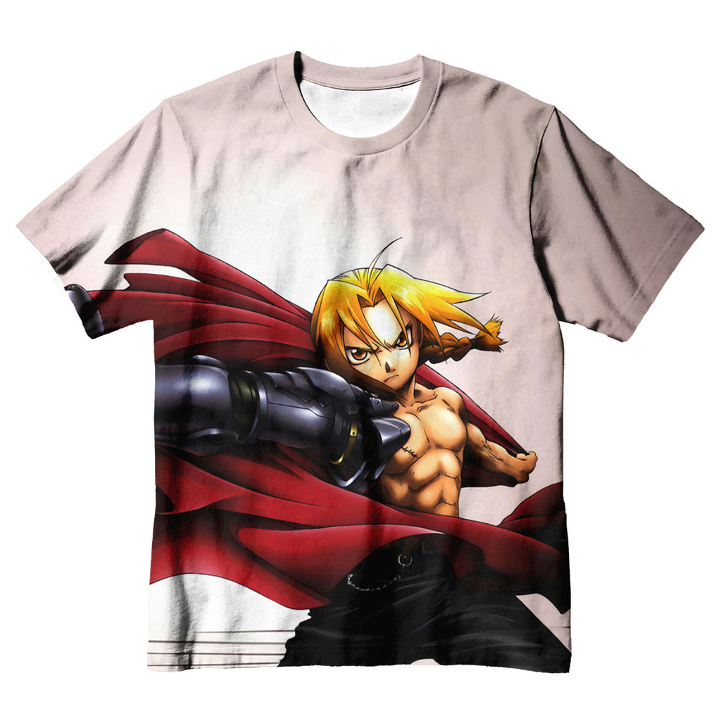 Fullmetal Alchemist Ed Elric Combat Pose Anime Apparel