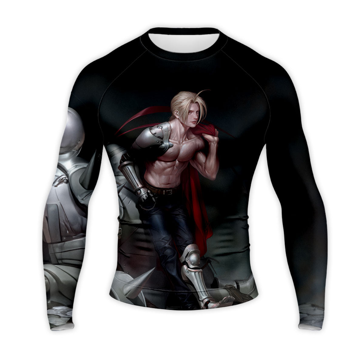 Fullmetal Alchemist Ed Shirtless Armored Anime Apparel