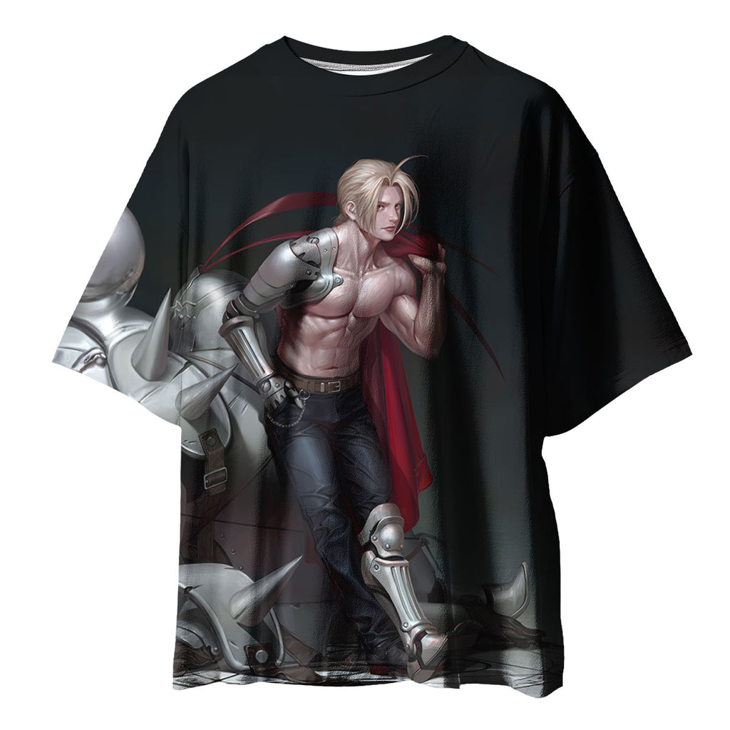 Fullmetal Alchemist Ed Shirtless Armored Anime Apparel