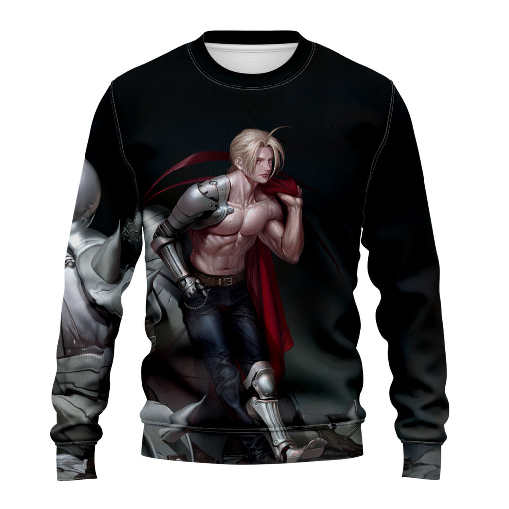 Fullmetal Alchemist Ed Shirtless Armored Anime Apparel