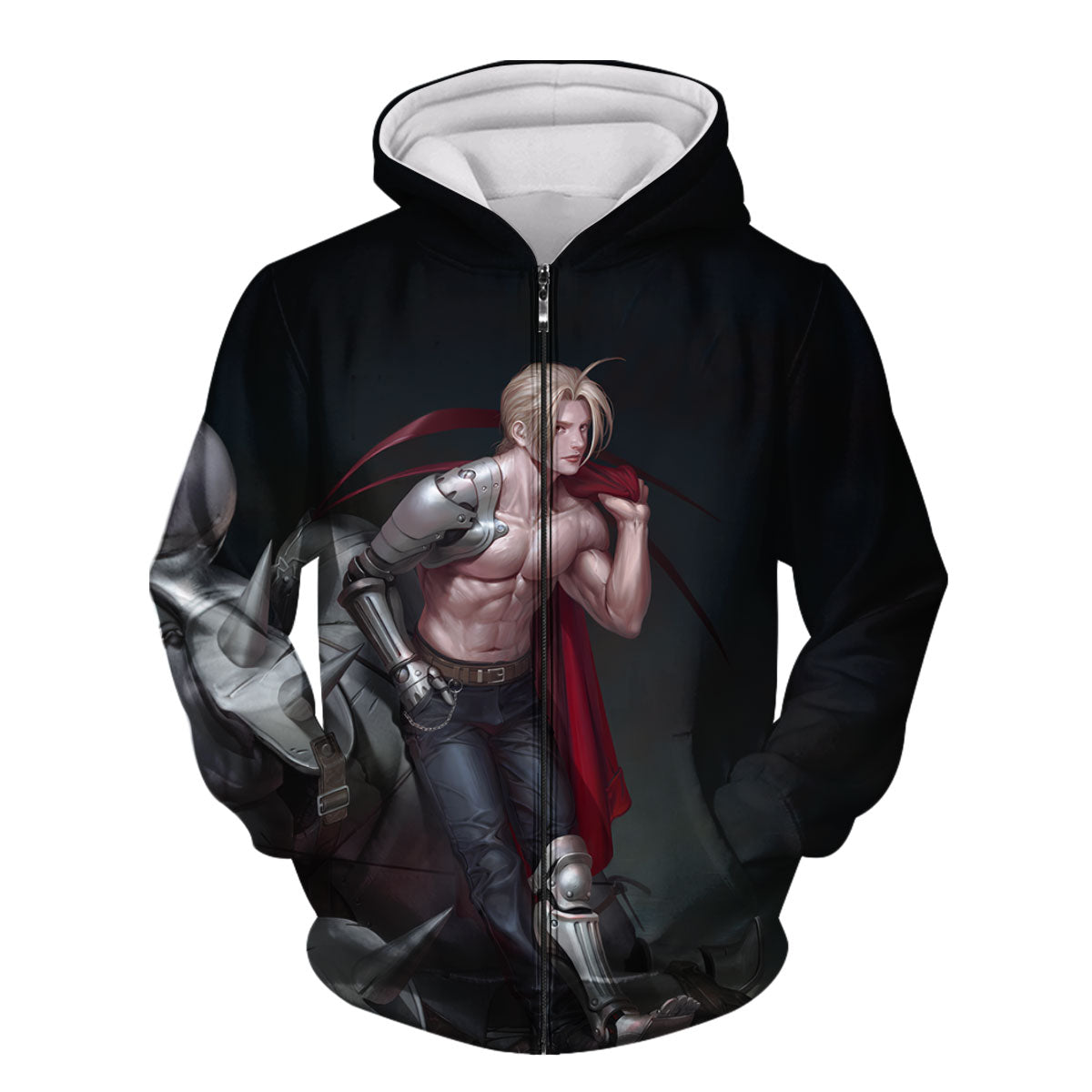 Fullmetal Alchemist Ed Shirtless Armored Anime Apparel