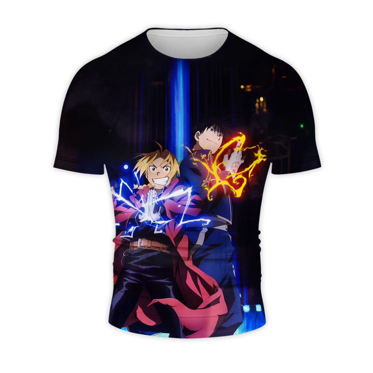 Fullmetal Alchemist Edward Alphonse Alchemy Combat Anime Apparel
