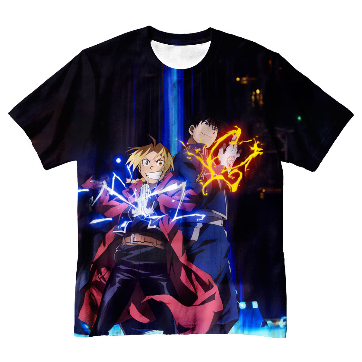 Fullmetal Alchemist Edward Alphonse Alchemy Combat Anime Apparel
