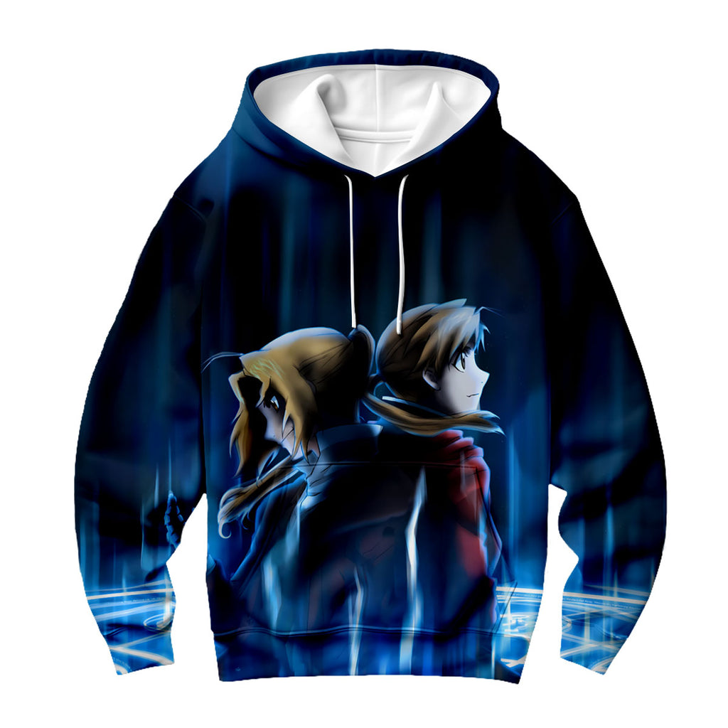 Fullmetal Alchemist Edward Alphonse Back-To-Back Anime Apparel