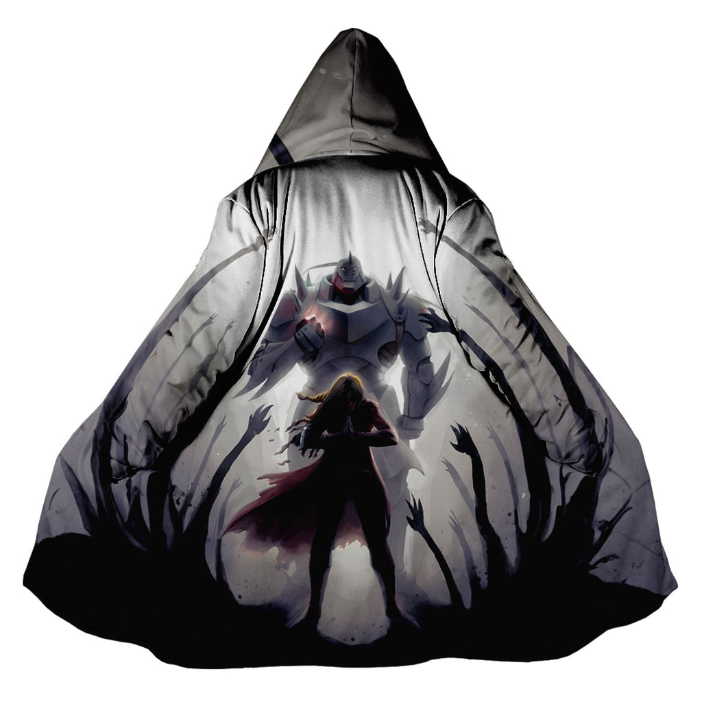 Fullmetal Alchemist Edward Alphonse Battling Darkness Anime Apparel