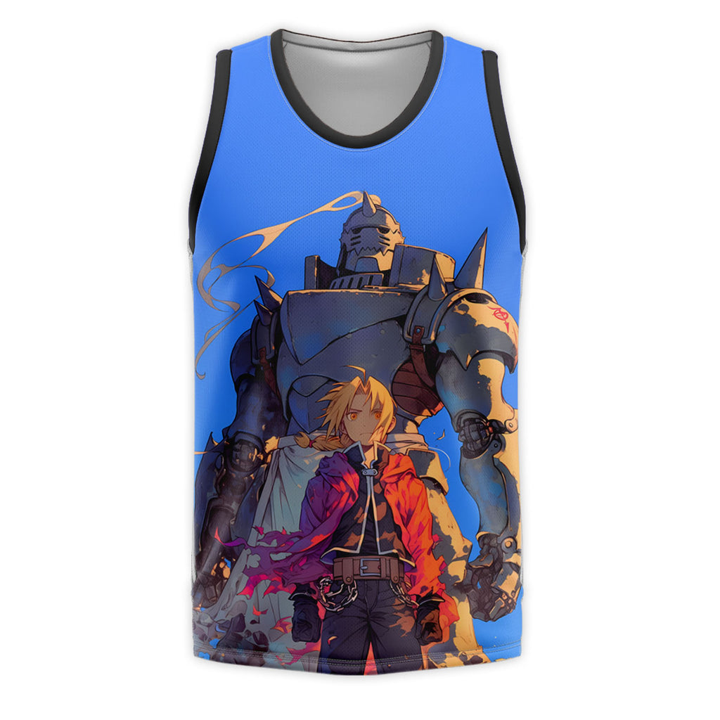 Fullmetal Alchemist Edward Alphonse Brothers Together Anime Apparel
