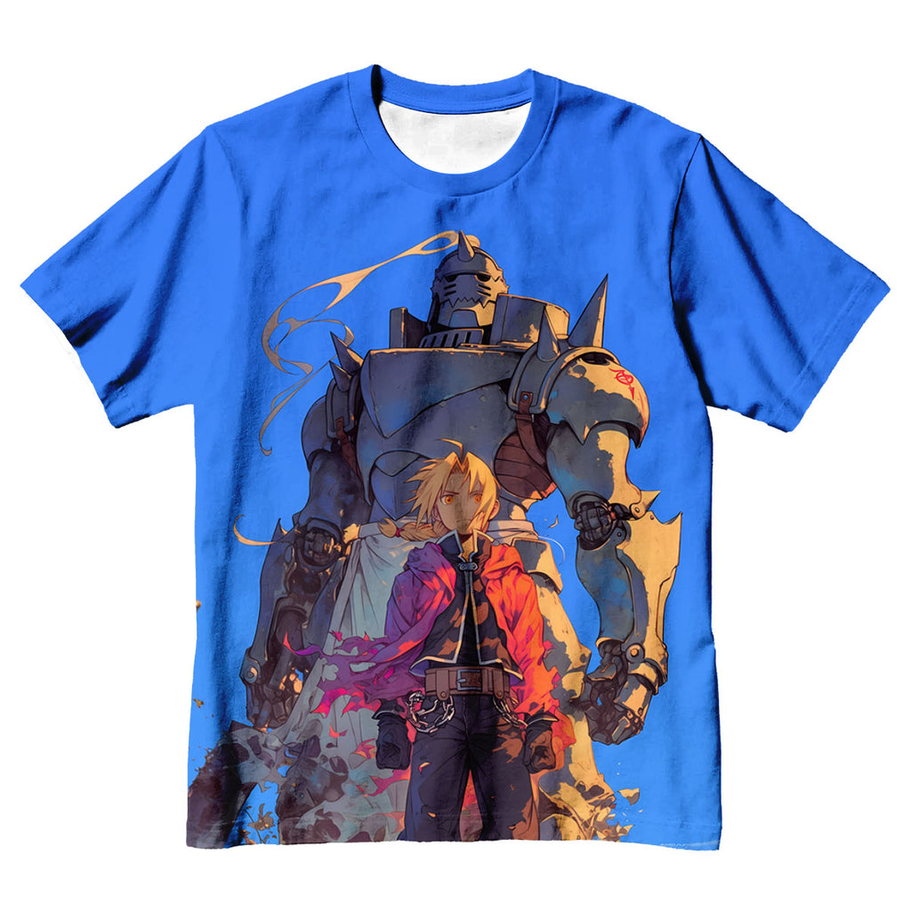 Fullmetal Alchemist Edward Alphonse Brothers Together Anime Apparel