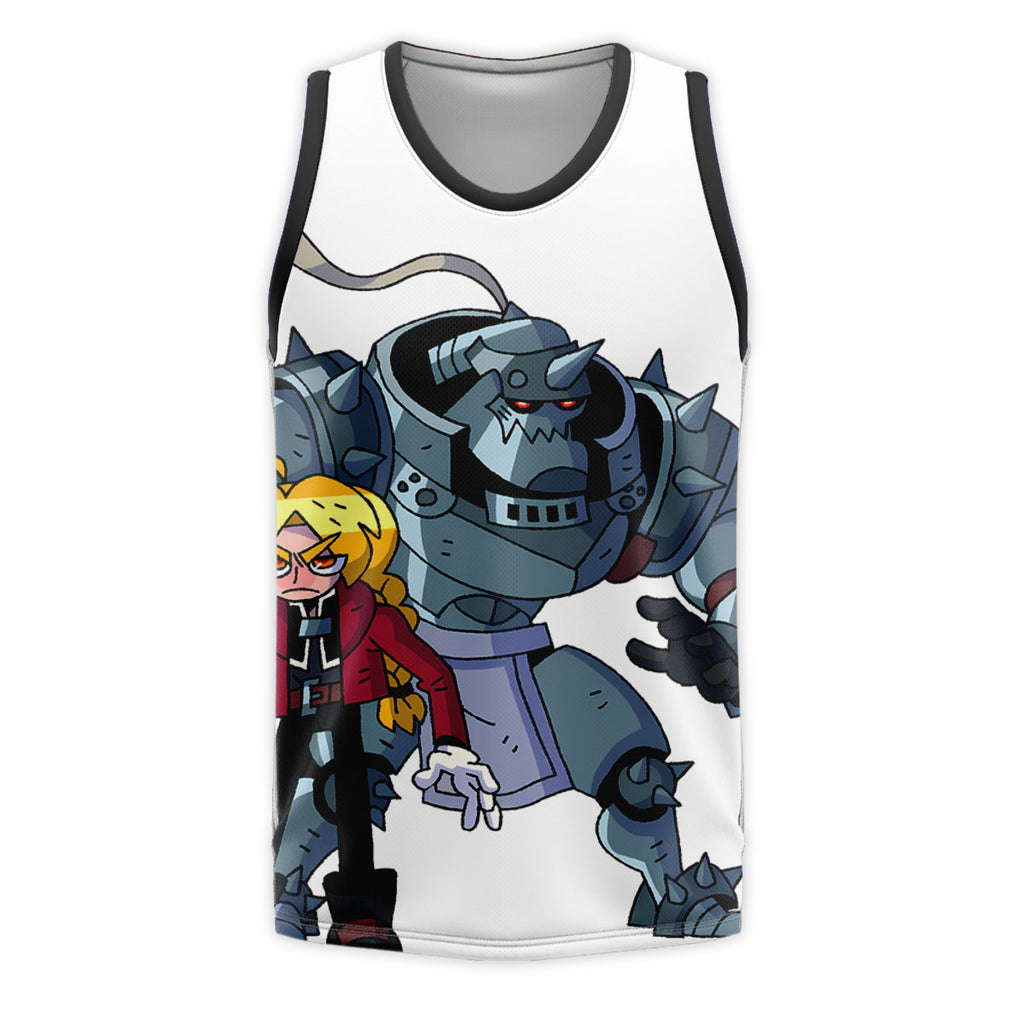 Fullmetal Alchemist Edward Alphonse Cartoon Art Anime Apparel