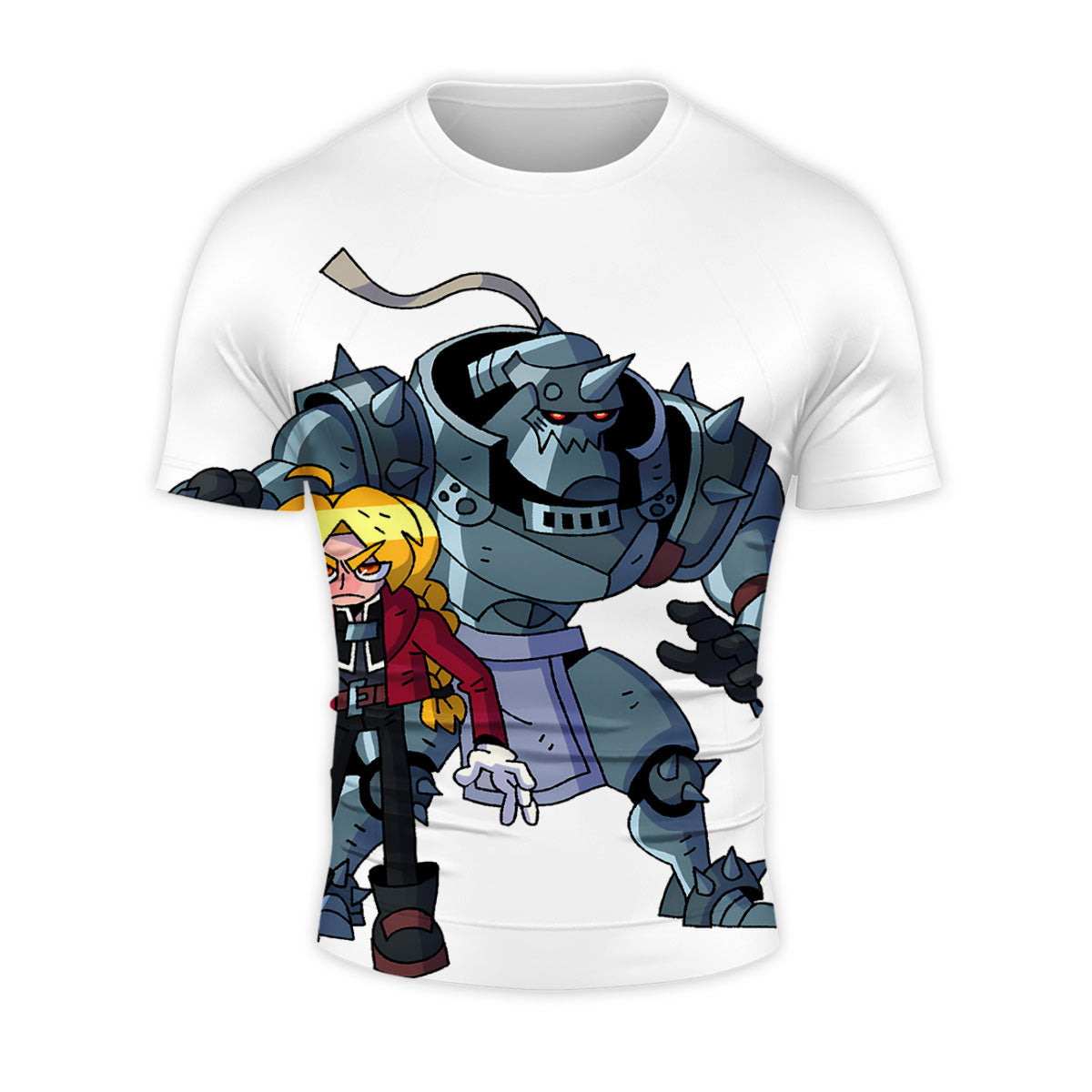Fullmetal Alchemist Edward Alphonse Cartoon Art Anime Apparel
