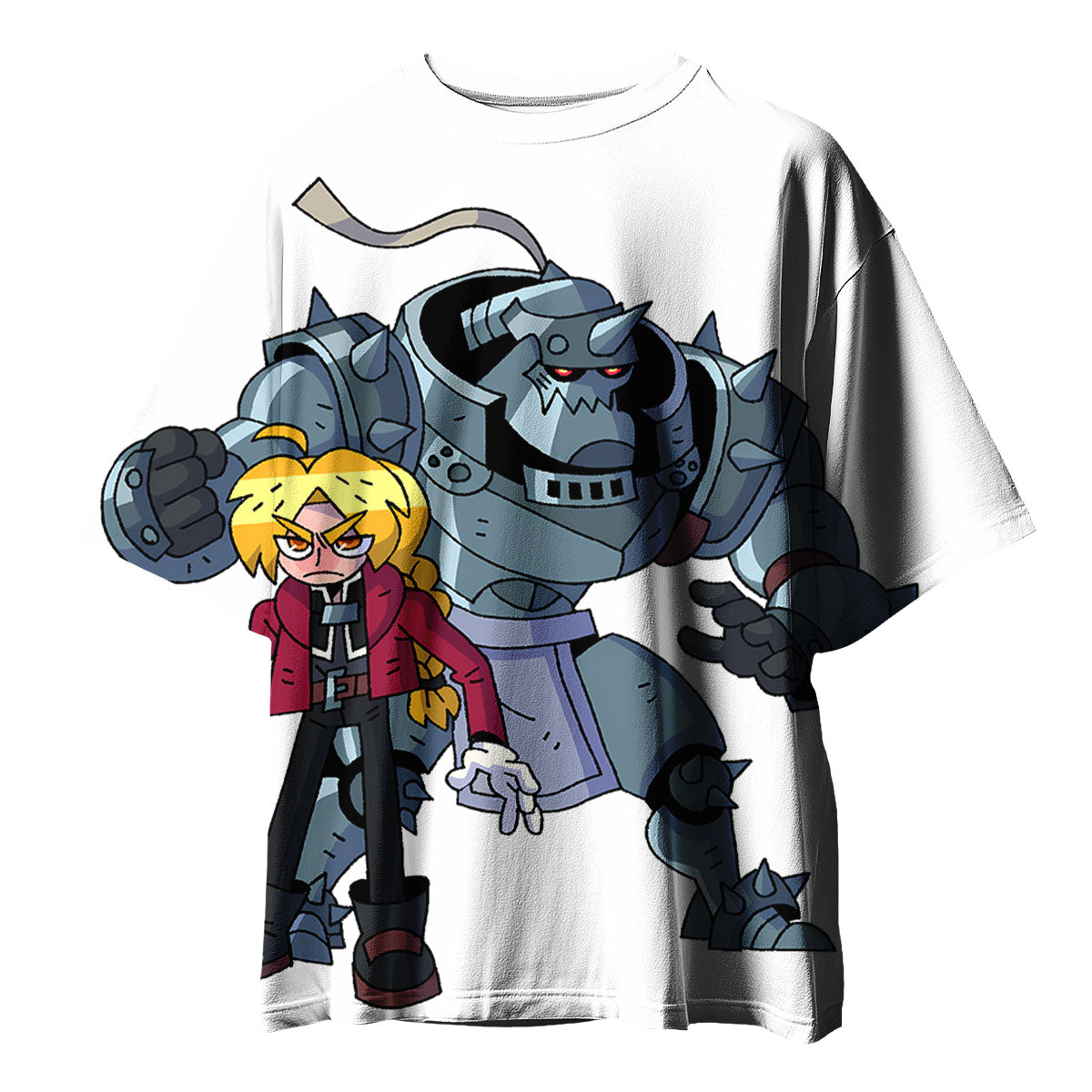 Fullmetal Alchemist Edward Alphonse Cartoon Art Anime Apparel