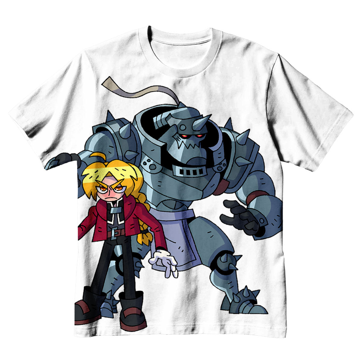 Fullmetal Alchemist Edward Alphonse Cartoon Art Anime Apparel