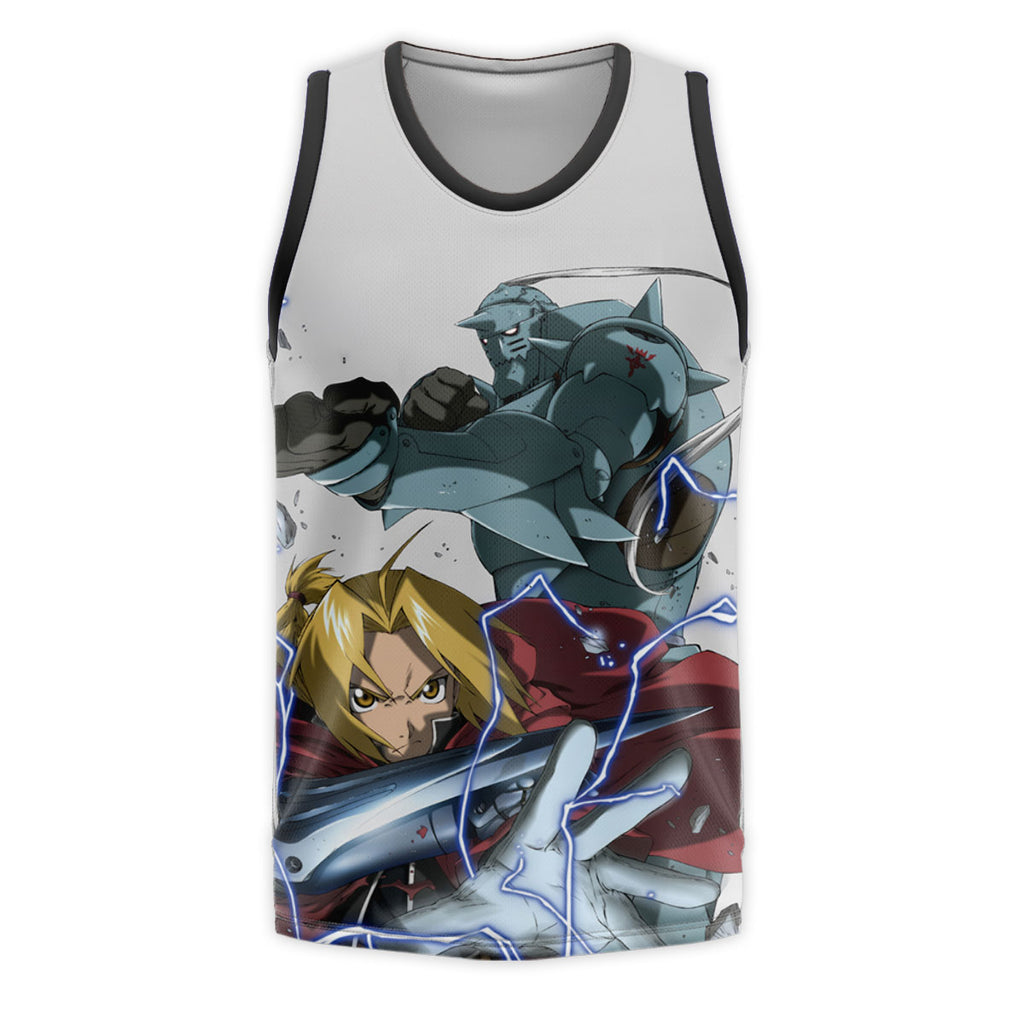 Fullmetal Alchemist Edward Alphonse Combat Anime Apparel