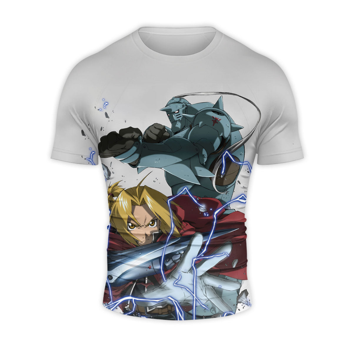 Fullmetal Alchemist Edward Alphonse Combat Anime Apparel