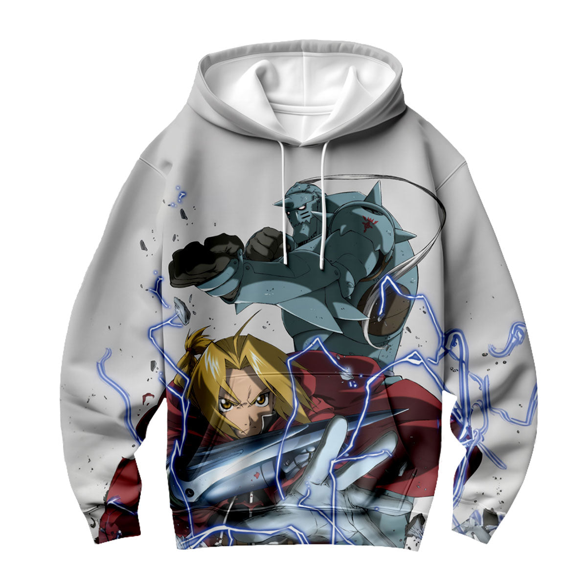 Fullmetal Alchemist Edward Alphonse Combat Anime Apparel