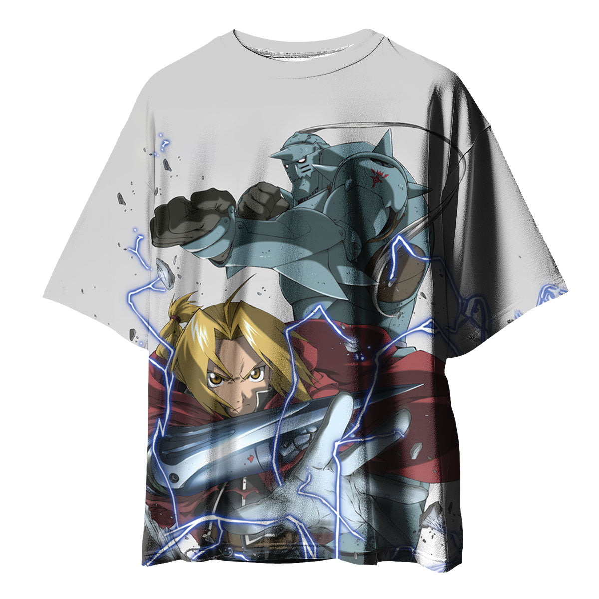Fullmetal Alchemist Edward Alphonse Combat Anime Apparel