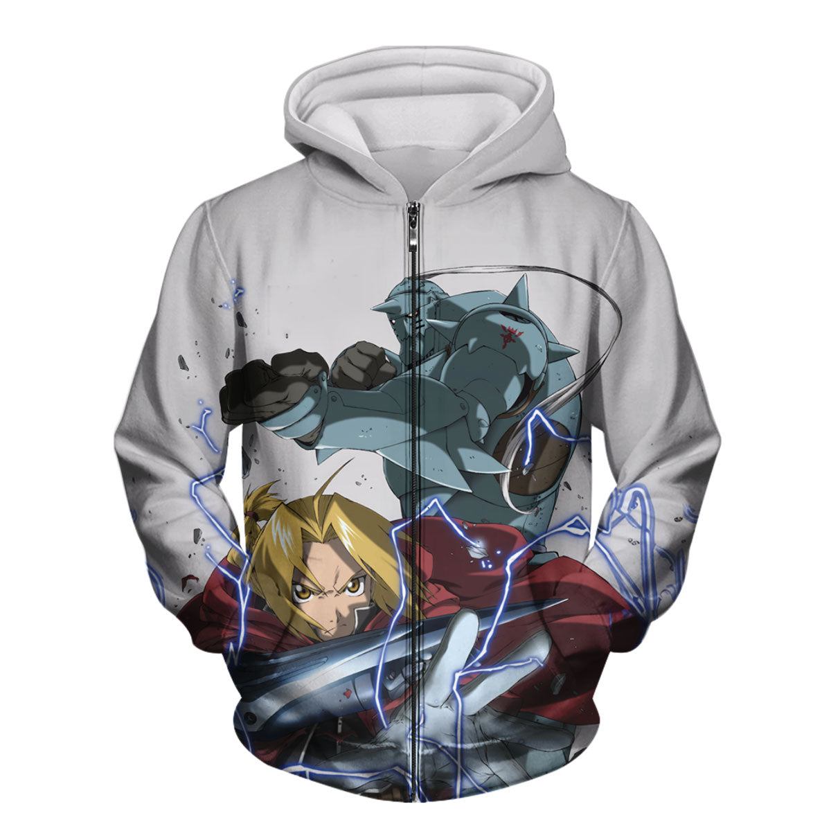Fullmetal Alchemist Edward Alphonse Combat Anime Apparel