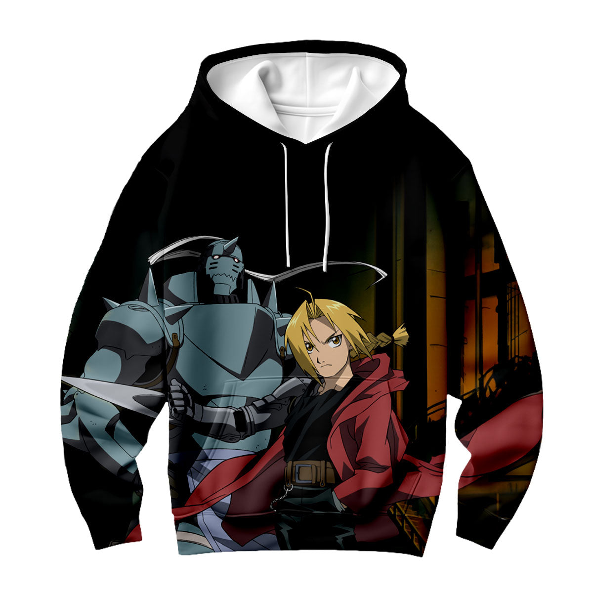 Fullmetal Alchemist Edward Alphonse Combat Stance Anime Apparel