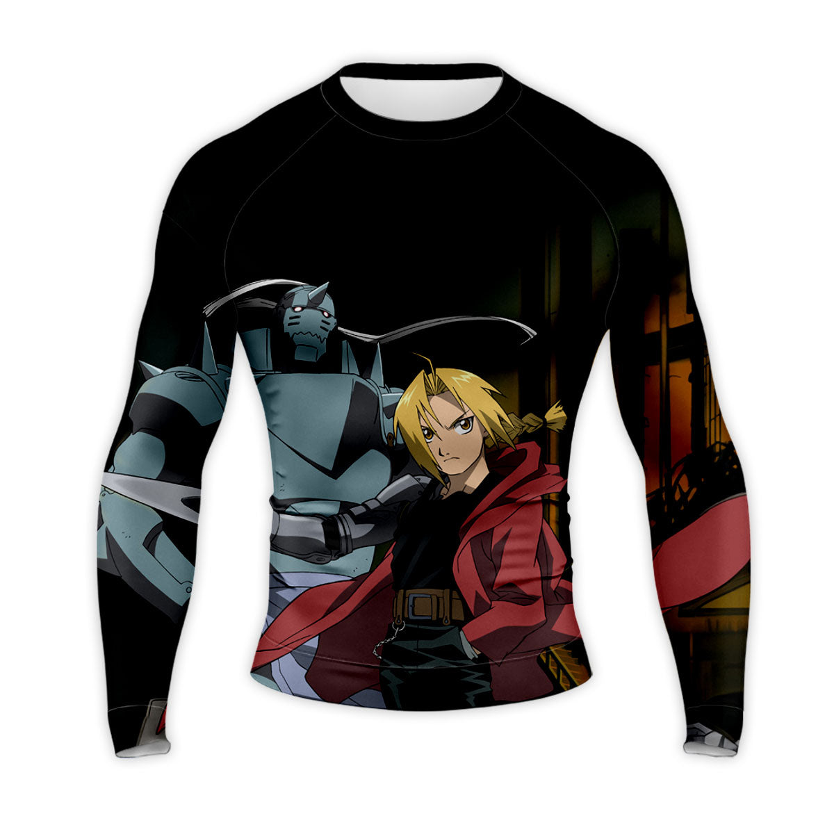 Fullmetal Alchemist Edward Alphonse Combat Stance Anime Apparel