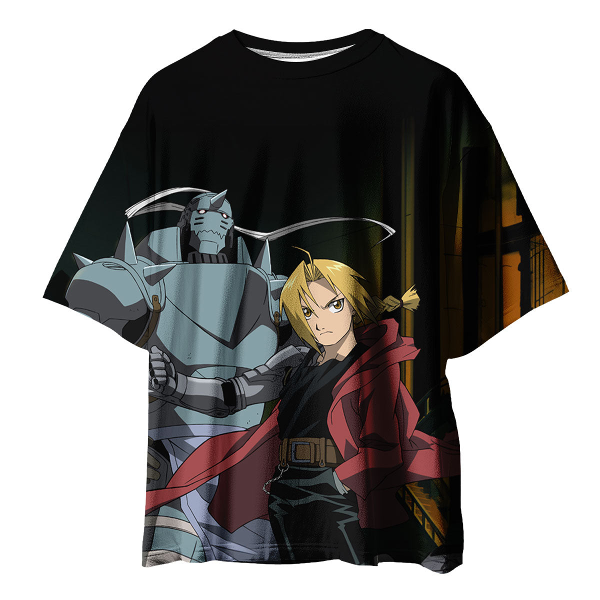 Fullmetal Alchemist Edward Alphonse Combat Stance Anime Apparel