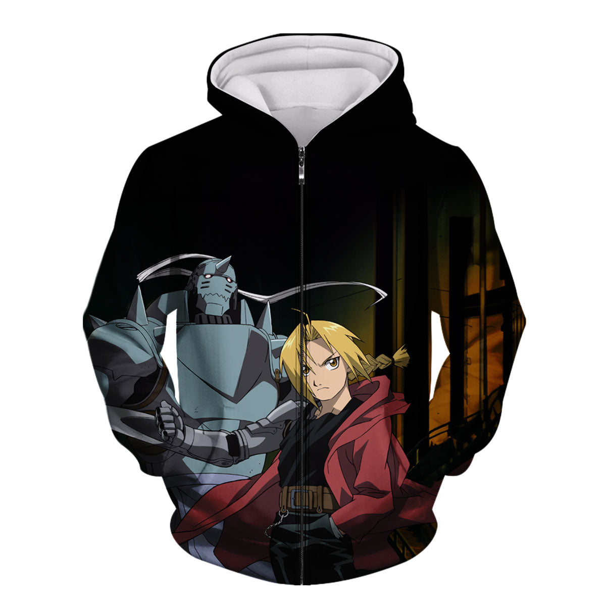 Fullmetal Alchemist Edward Alphonse Combat Stance Anime Apparel