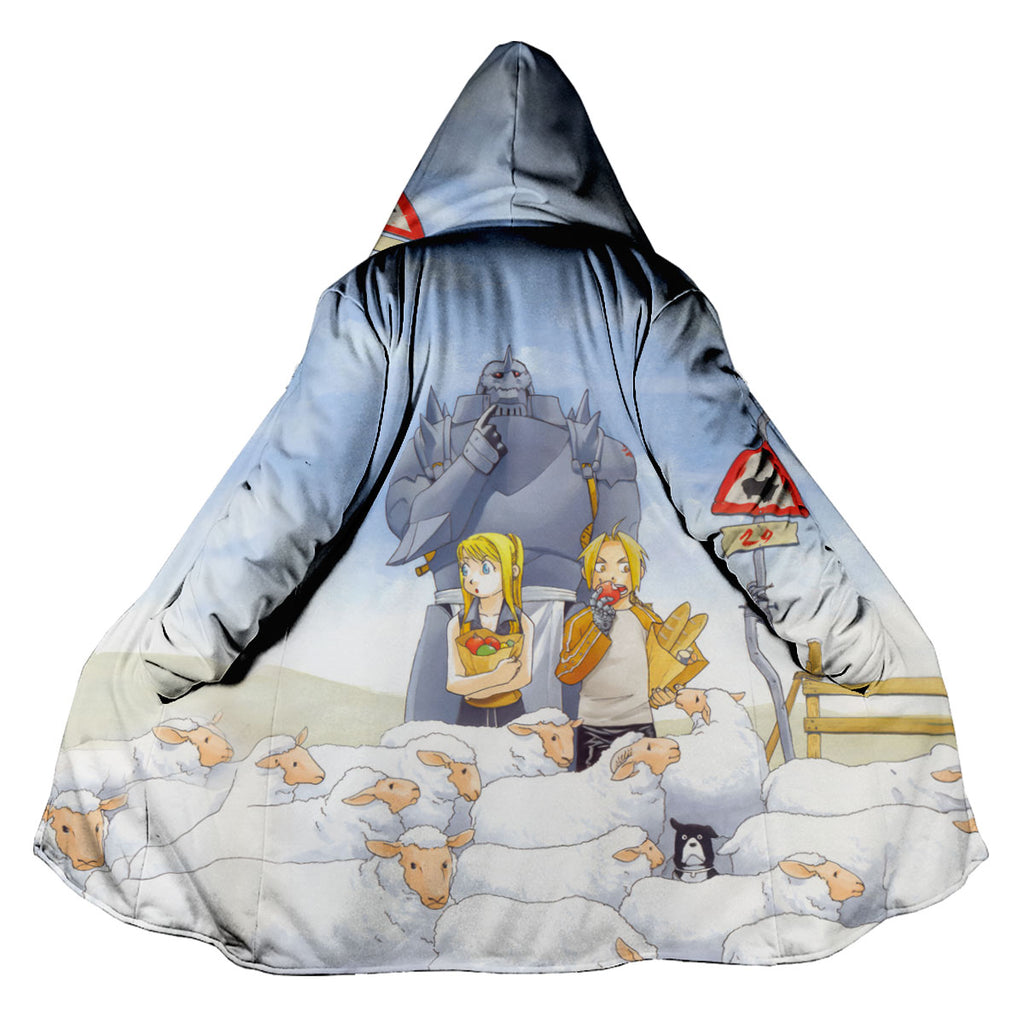 Fullmetal Alchemist Edward Alphonse Herding Sheep Anime Apparel