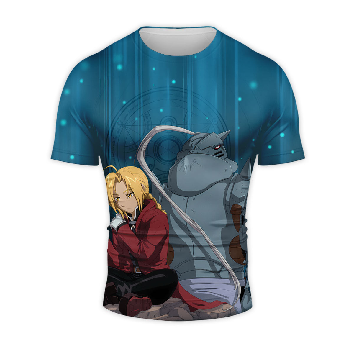 Fullmetal Alchemist Edward Alphonse Sitting Anime Apparel