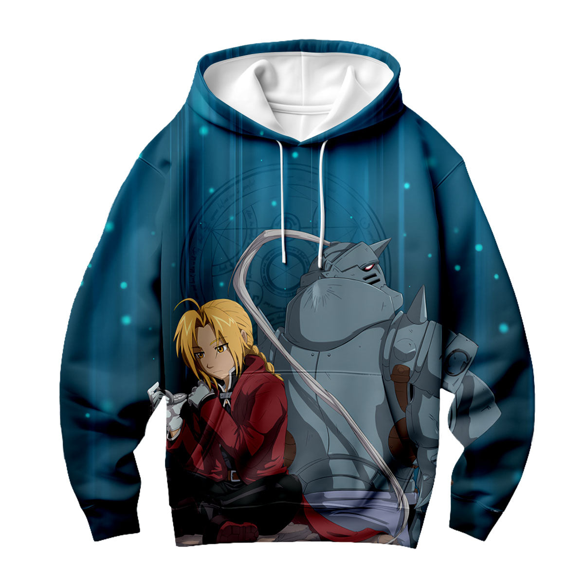 Fullmetal Alchemist Edward Alphonse Sitting Anime Apparel