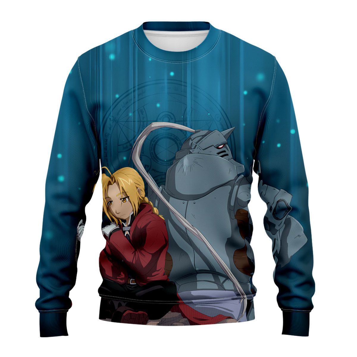 Fullmetal Alchemist Edward Alphonse Sitting Anime Apparel