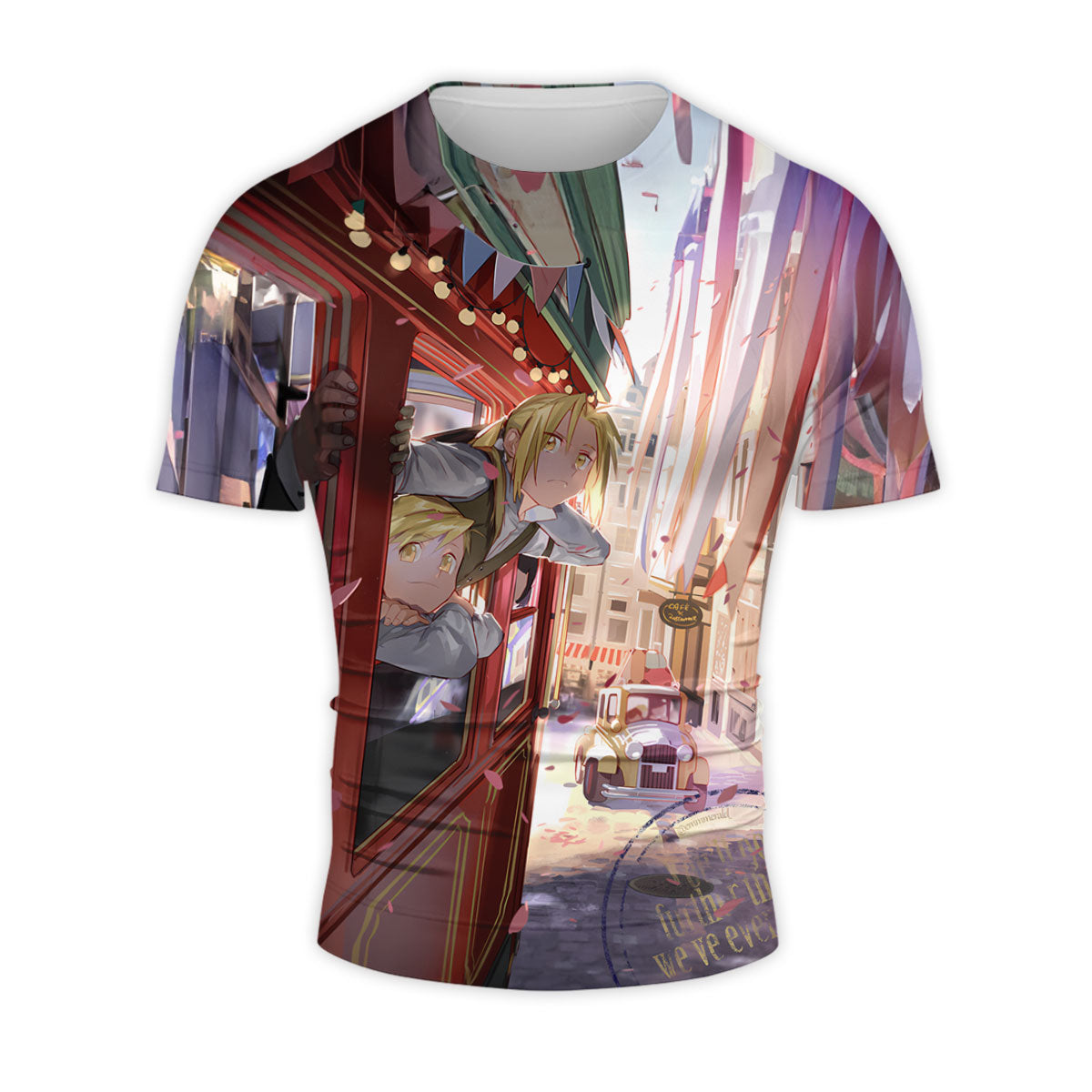 Fullmetal Alchemist Edward Alphonse Train Anime Apparel