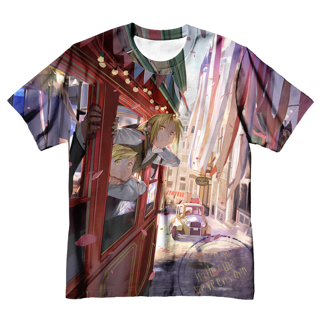 Fullmetal Alchemist Edward Alphonse Train Anime Apparel