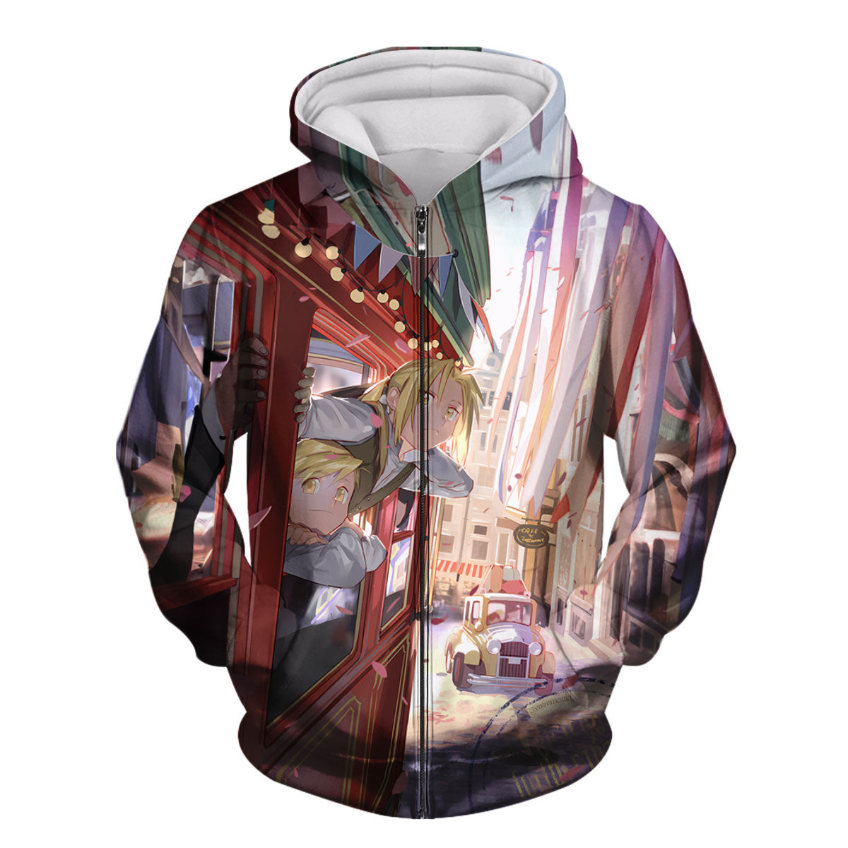 Fullmetal Alchemist Edward Alphonse Train Anime Apparel