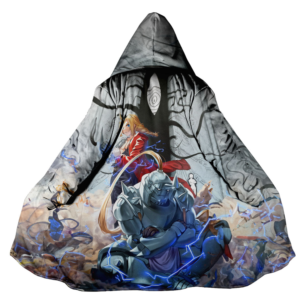 Fullmetal Alchemist Edward Alphonse Truth Gate Rescue Anime Apparel