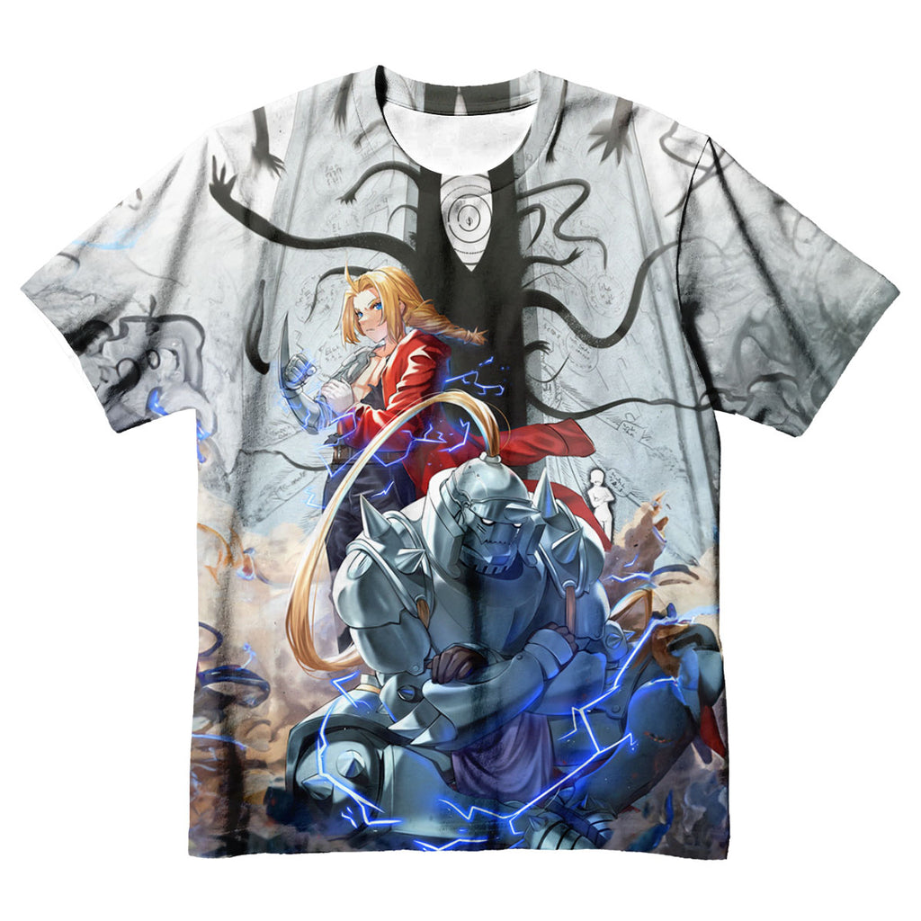 Fullmetal Alchemist Edward Alphonse Truth Gate Rescue Anime Apparel