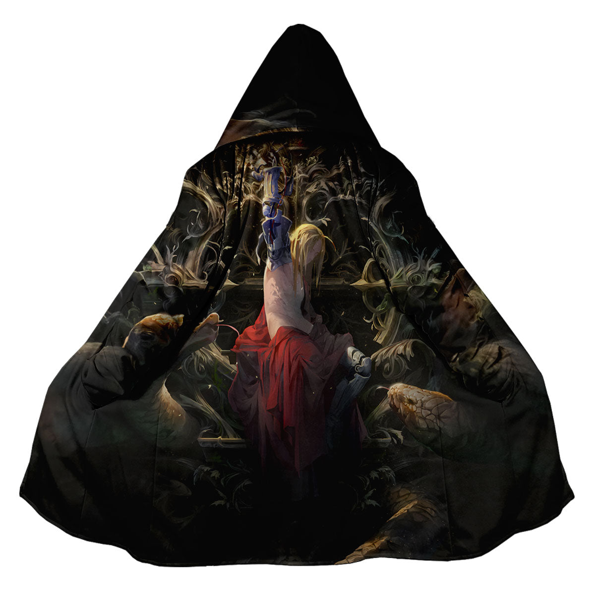Fullmetal Alchemist Edward Elric Serpent Throne Anime Apparel