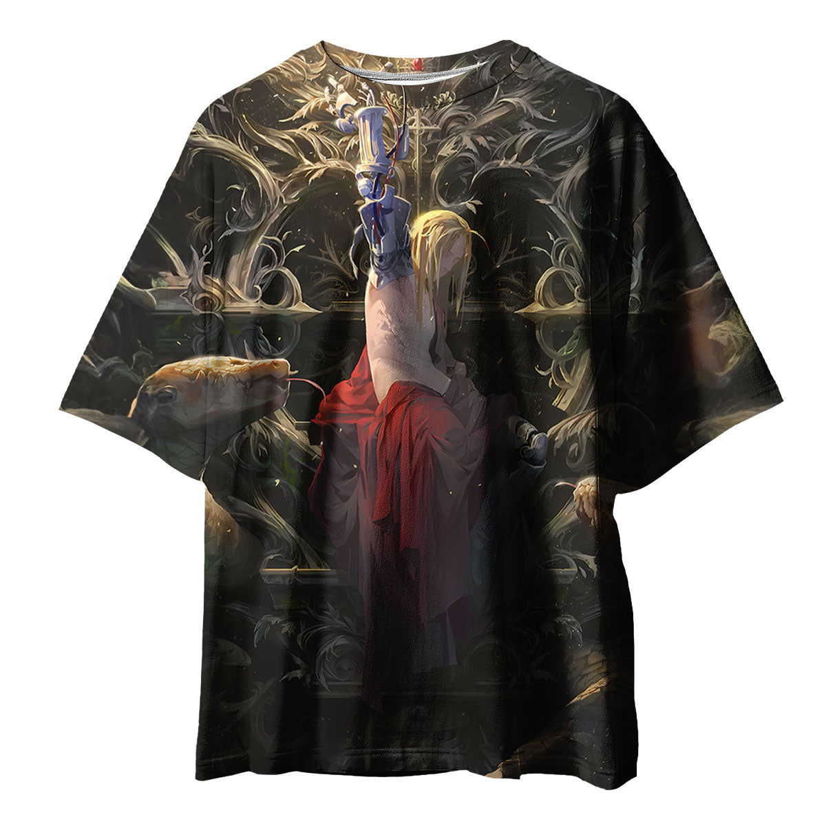 Fullmetal Alchemist Edward Elric Serpent Throne Anime Apparel