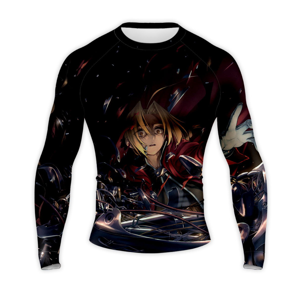 Fullmetal Alchemist Edward Elric Shattered Arm Anime Apparel
