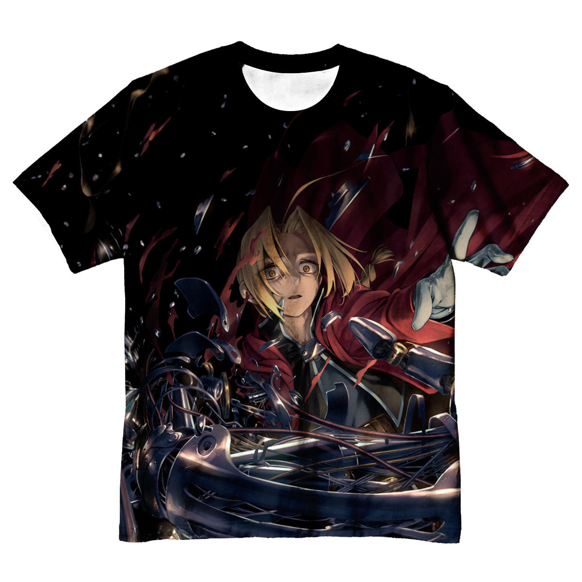 Fullmetal Alchemist Edward Elric Shattered Arm Anime Apparel