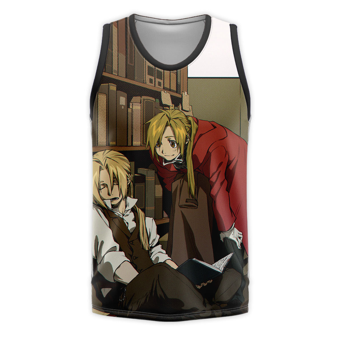 Fullmetal Alchemist Edward Elric Sleeping Reading Anime Apparel