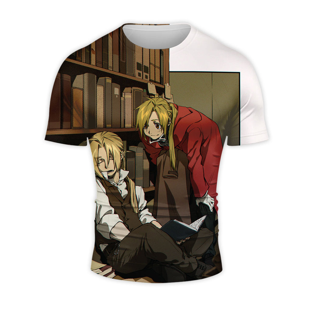 Fullmetal Alchemist Edward Elric Sleeping Reading Anime Apparel