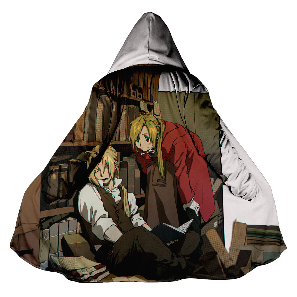 Fullmetal Alchemist Edward Elric Sleeping Reading Anime Apparel