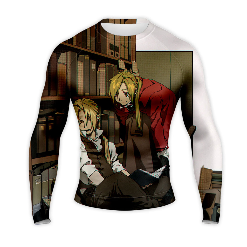 Fullmetal Alchemist Edward Elric Sleeping Reading Anime Apparel