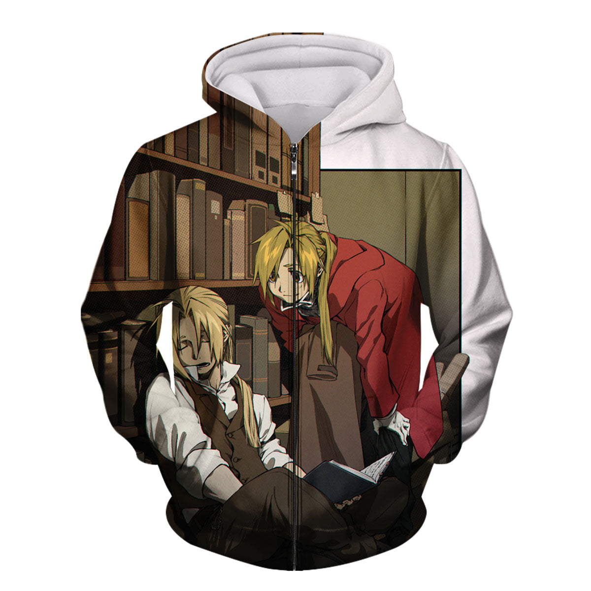 Fullmetal Alchemist Edward Elric Sleeping Reading Anime Apparel