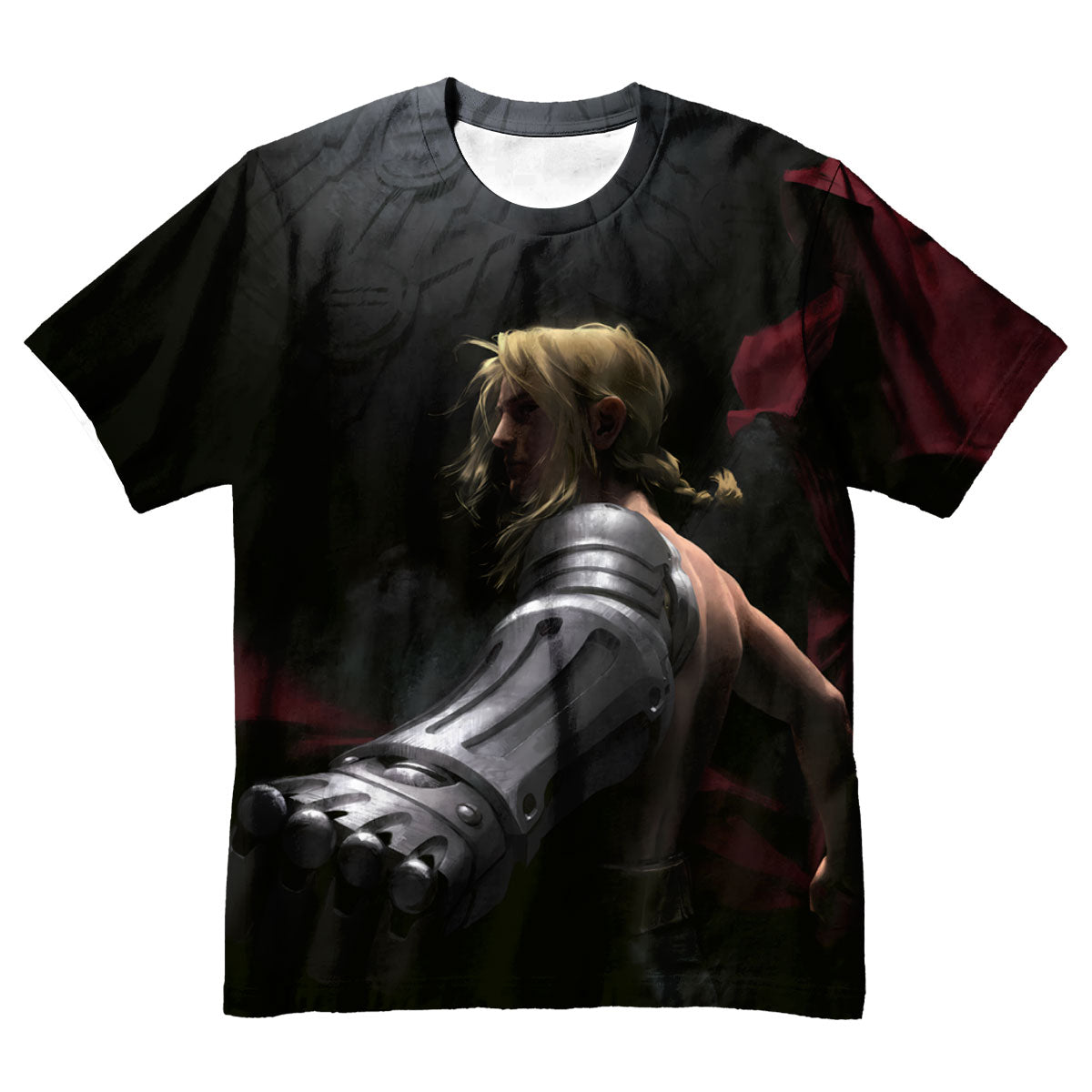 Fullmetal Alchemist Edward Elric Stern Automail Arm Anime Apparel
