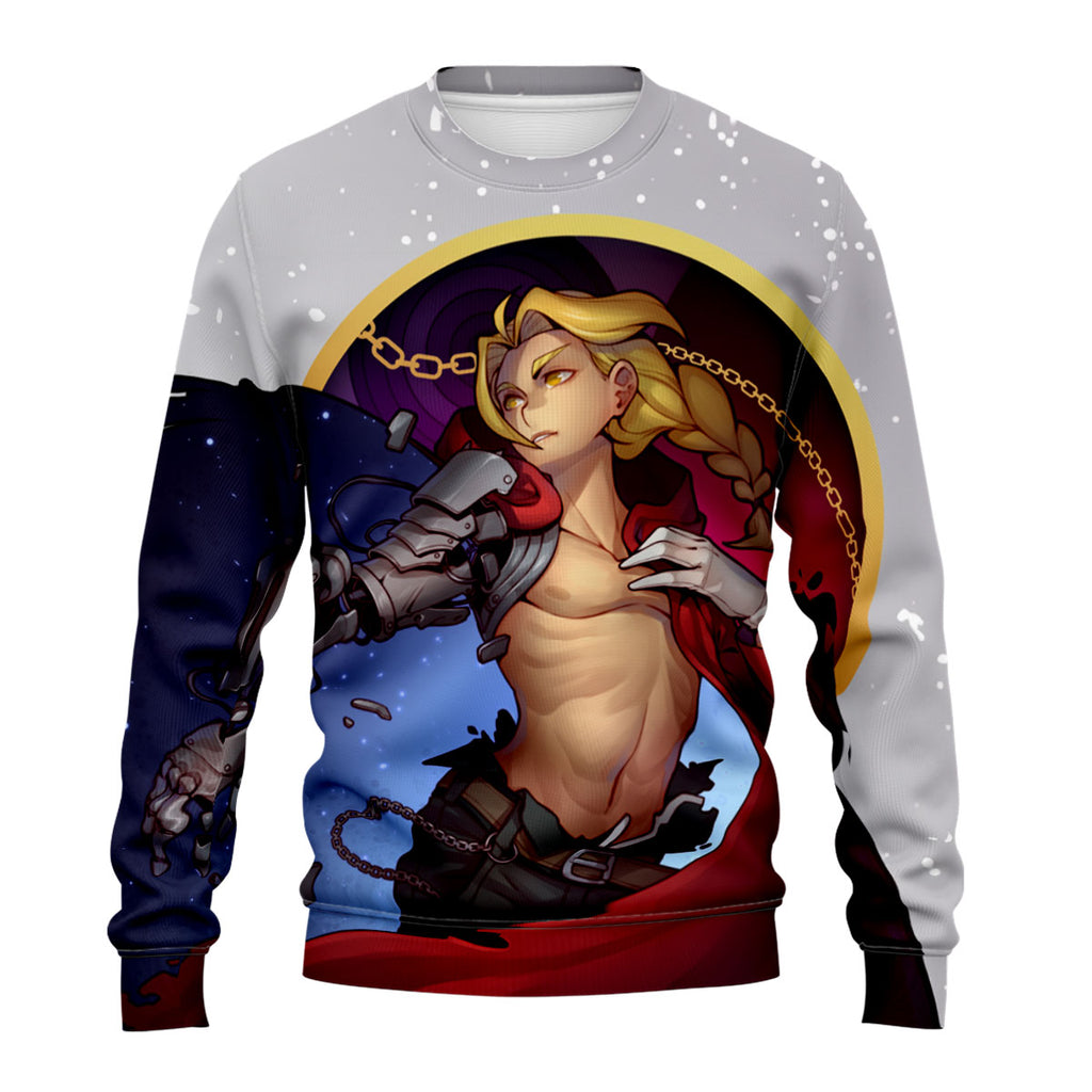 Fullmetal Alchemist Edward Elric Stunning Art Anime Apparel