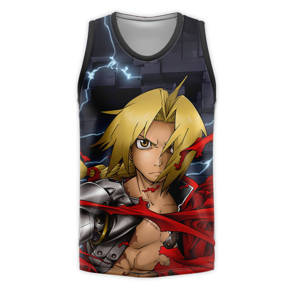 Fullmetal Alchemist Edward Elric Tattered Lightning Cloak Anime Apparel