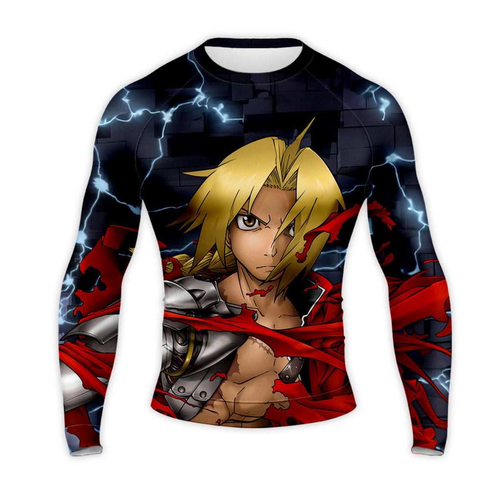 Fullmetal Alchemist Edward Elric Tattered Lightning Cloak Anime Apparel