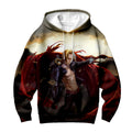Fullmetal Alchemist Edward Elric Tattered Red Cloak Anime Apparel