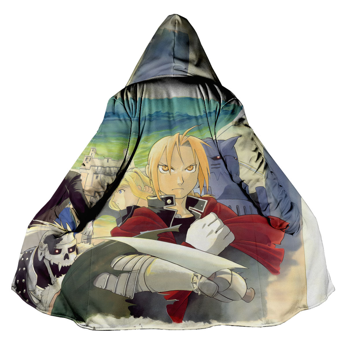 Fullmetal Alchemist Edward Elric Team Artwork Anime Apparel