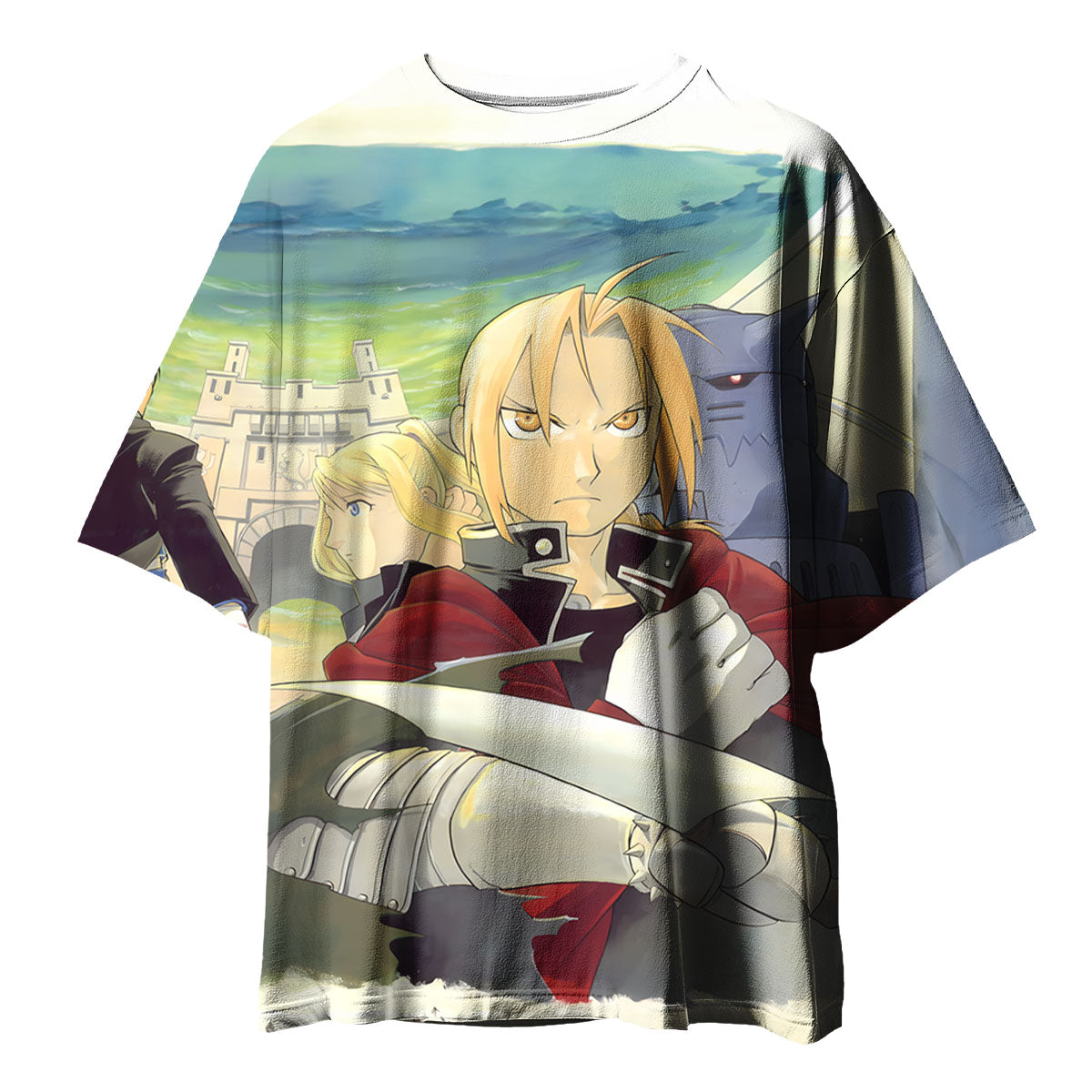Fullmetal Alchemist Edward Elric Team Artwork Anime Apparel